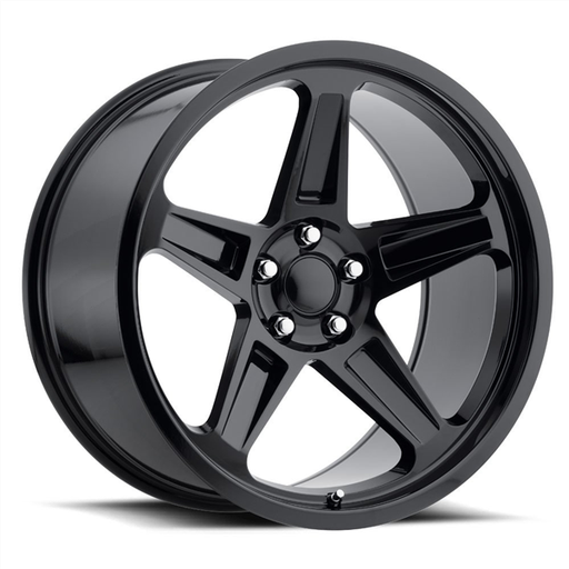 [21382010507+25GB] 2138 DODGE DEMON REPLICA 20X10.5+25 5X115 C.B 71.50 GLOSS BLACK AVAILABLE STAGGERED