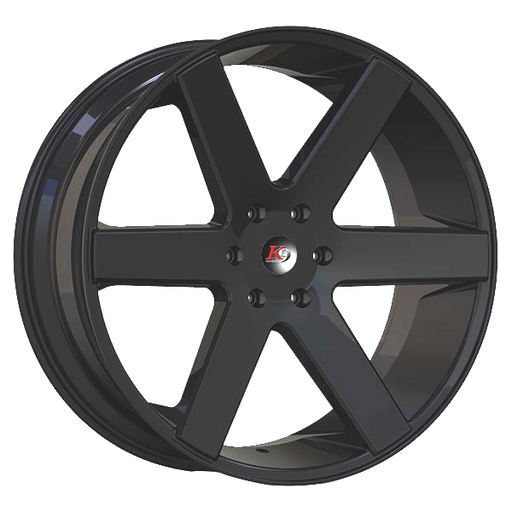 [K96198261047+30GB] K9 6198 26X10+30 6X139.7 C.B 78.10 GLOSS BLACK