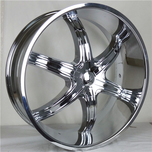 [W625-2640+25C] WUCCI W625 26X10+25 5X115+5X120 C.B 74.10 CHROME