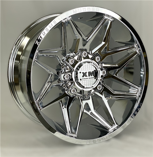 [XM342201078-18C] XTREME MUDDER XM-342 20X10-18 8X170 C.B 125 CHROME