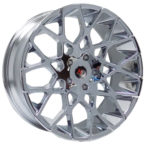 [K9966241007+15C] K9 966 24X10+15 5X115 C.B 74.10 CHROME