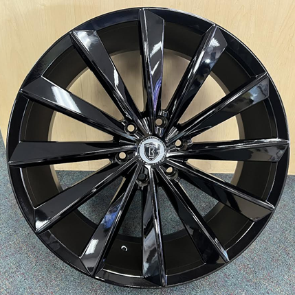 [B992415B] BORGHINI B99-M 24X9.5+30 6X139.7 C.B-78.1 B ALL BLACK