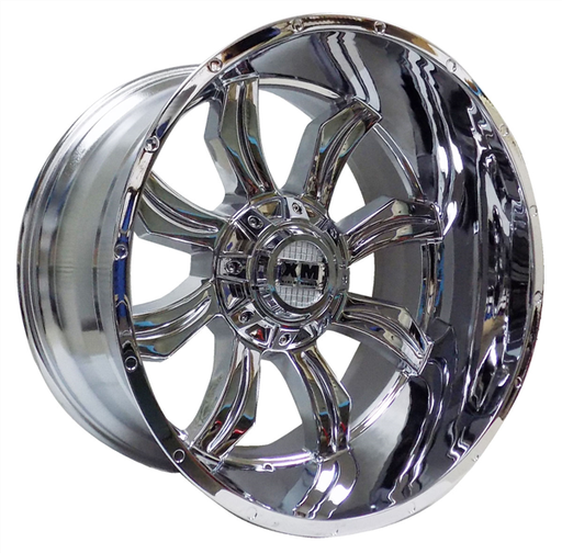 [XM323241475-76C] XTREME MUDDER XM-323 8086 24X14-76 8X165 C.B 125 CHROME