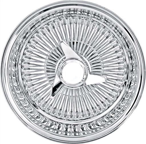 [RWW18X8-100SC] ROYAL 18X8 STD 100 SPOKE K/O ALL CHROME