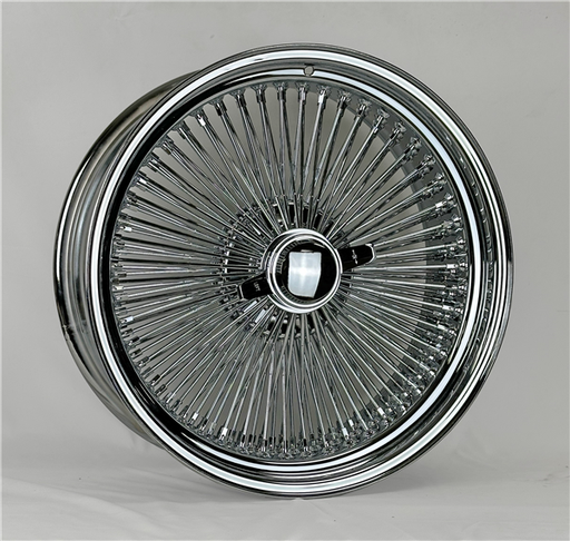 [RWW20X8-150SC] ROYAL WIRE WHEEL 20X8 STD 150 SPOKE K/O ALL CHROME