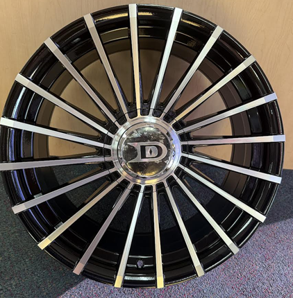[DS51824B+M] DS5 WHEEL DS5-M 18X8+38 5X112+5X114.3 C.B-73.1 B+M(ALU)