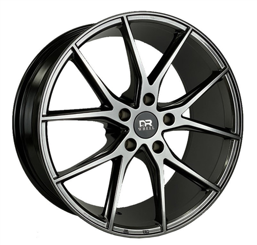 [DR70188006+35HB] DRIFT RACING DR70 AO7000 18X8+35 5X114.3 C.B 73.10 HYPER BLACK *FLOW FORMED*