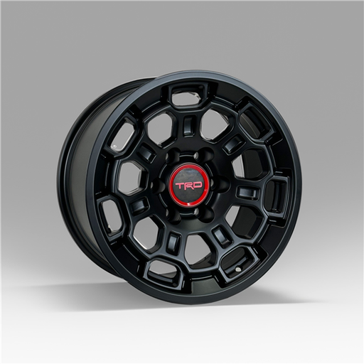 [TR008179047+0MB] TRD REPLICA 1833 17X9+0 6X139.7 C.B 106.10 MATT BLACK