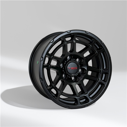 [AO9883179047+0SB] AO9883 TRD REPLICA 17X9+0 6X139.7 C.B 106.10 SATIN BLACK