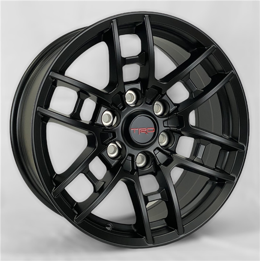 [AO1726188047+20MB] AO1726  TRD REPLICA TR4 18X8+20 6X139.7 C.B 106.10 MATT BLACK