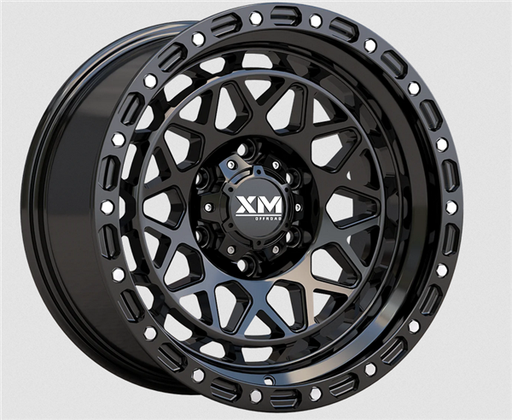 [XM701179014+0SMB] XTREME MUDDER XM-701 17X9+0 6X135 C.B 87.10 SEMI MATT BLACK
