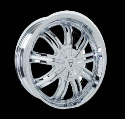 [TR1009207526+38CH] TORO TR1009 20X7.5+38 5X100+5X114.3 C.B 73.10 CHROME