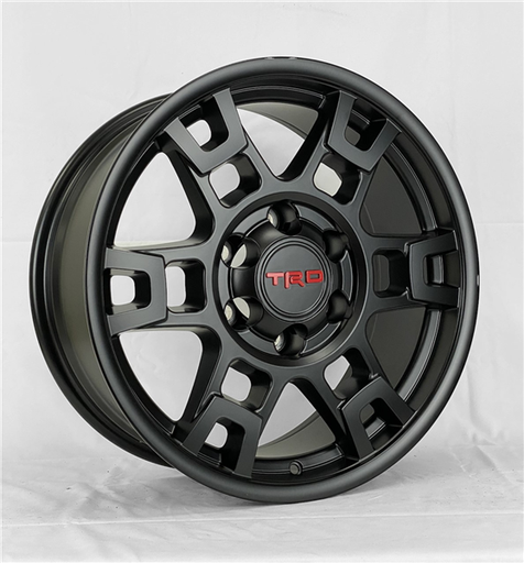 [AO1011209047+20MB] AO1011 TRD REPLICA TR1  20X9+20 6X139.7 C.B 106.10 MATT BLACK