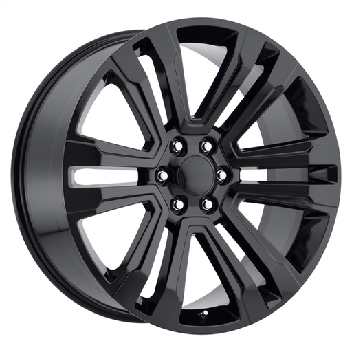 [2118241047+24B] 2118 REPLICA 24X10+31 6X139.7 C.B 78.10 BLACK***GLOSS BLACK***