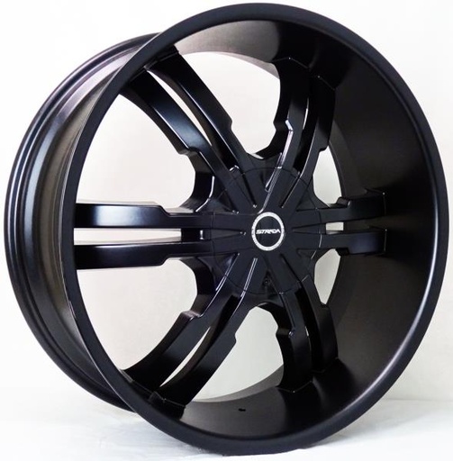[S31463924SB] STRADA VETRO 24X9.5+24 6X139.7 C.B 87.10 STEALTH BLACK