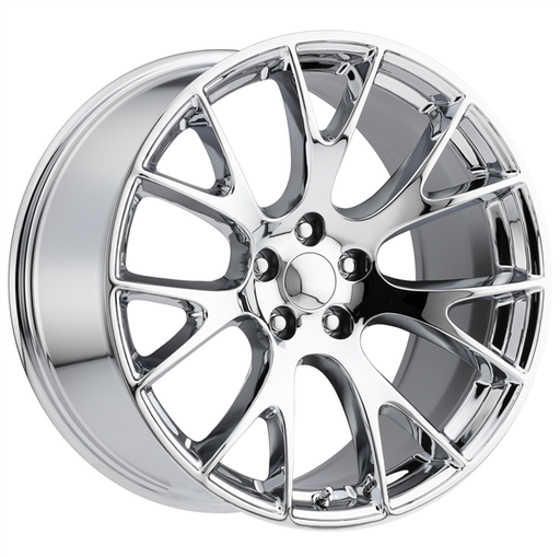 [HC16221007+18C] DODGE HELLCAT REPLICA HC-16 22X10+18 5X115 C.B 71.50 CHROME