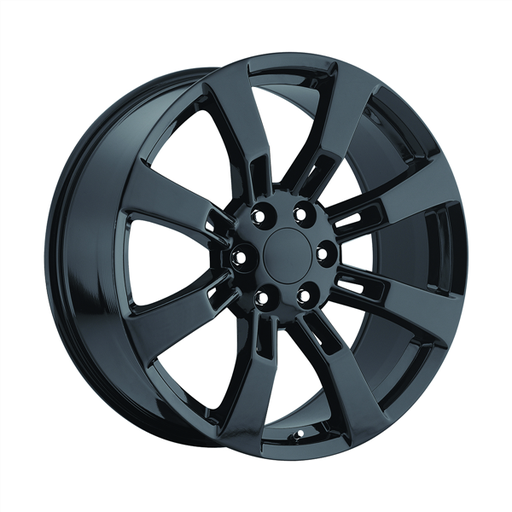 [G02261015+31B] G02 [CADILLAC, DENALI, GMC] REPLICA 26X10+31 6X139.7 C.B 78.10 BLACK***SPECIAL***
