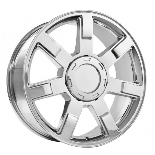 [R1158-2090-5831C-78.1] R1158 [CADILLAC, YUKON, GMC] REPLICA 20X9+31 6X139.7 C.B 87.10 CHROME