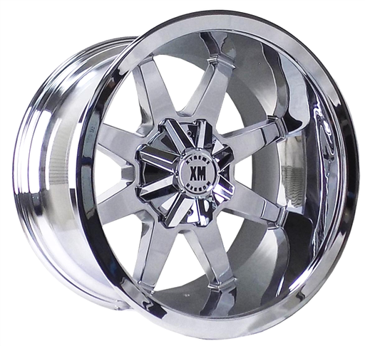 [1103201234-44C] XTREME MUDDER XM-304 1103 20X12-44 6X135+6X139.7 C.B 106 CHROME