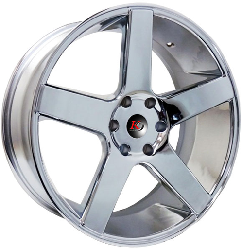 [5198209513+30C] K9 K-05 5198 20X9.5+30 6X127 C.B 78.10 CHROME