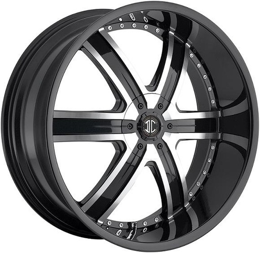 [N04-2410X30MB] 2 CRAVE NO.4 24X10+30 6X127+6X139.7 C.B 78.30 GLOSSY BLK-MF-GBL