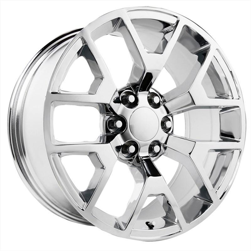 [F6683261015+31C] F6683 GMC SIERRA REPLICA 26X10+31 6X139.7 C.B 78.10 CHROME