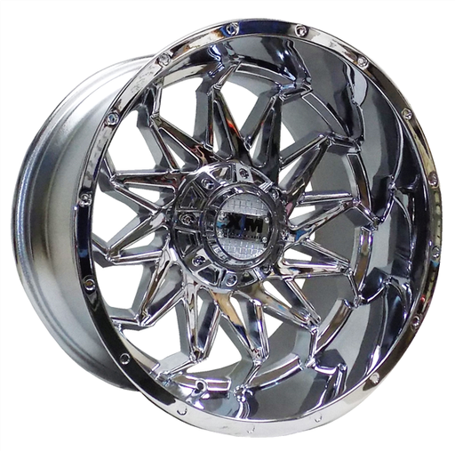 [XM330241477-76C] XTREME MUDDER XM-330 1266 24X14-76 8X180 C.B 125 M14CH CHROME