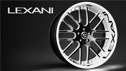 [LF002-203055-66-47] LEXANI LF002 20X8.5 5X114.3 +47 CUSTOM FINISH 3PC