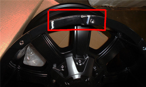 [RT0417934+0ASB-D] ROUGH TRACK RT04 L904 17X9+0 6X135+6X139.7 C.B 110 ALL SATIN BLACK [FACE DAMAGE] *d