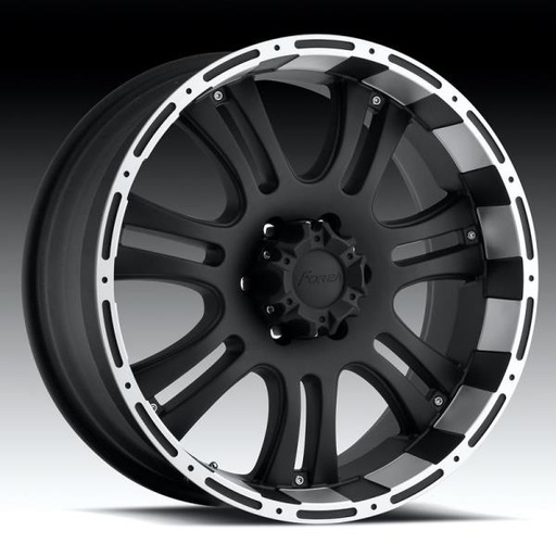[FZ306290655+12BM] FORZA OFFROAD 306 20X9+12 6X139.7 FLAT BLACK