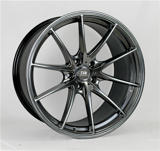 [DR601177506+30HB] DRIFT RACING DR601 17X7.5+30 5X114.3 C.B 73.10 HYPER BLACK