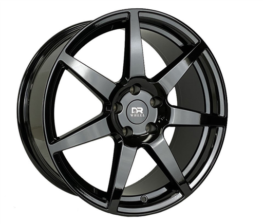 [DR72188005+35B] DRIFT RACING DR72 AO7002 18X8+35 5X112 C.B 66.56 BLACK**FORGED FLOW FORMED**