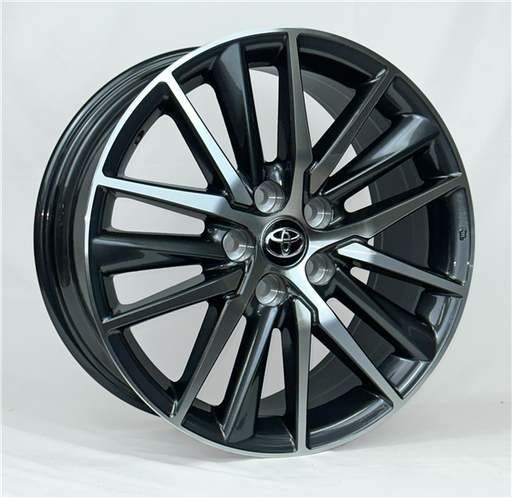 [AO09887177006+45GRMF] AO09887 TOYOTA REPLICA 17X7+45 5X114.3 C.B 60.10 GRAY MACHINE FACE