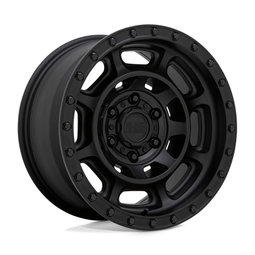 [1785CNV-85127M71] BR CONVOY 17X8.5 5X5.0 M-BLK -18MM