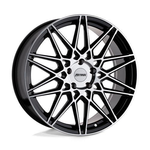[2085P3C405115F76] PE P3C 20X8.5 5X115 76 G-BLK MACH +40