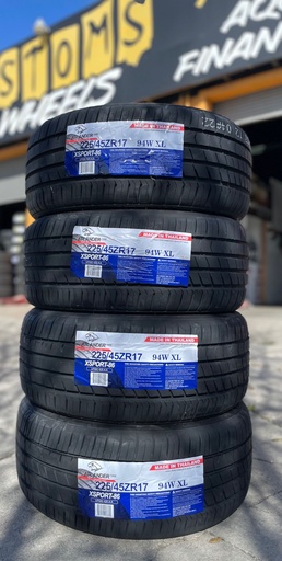 [UHP1011] 225/55ZR16 ATLANDER XSPORT-86 99W XL 420-A-A 45K + ROAD HAZARD