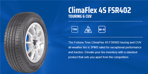 [3548030710] 235/55R19 FORTUNE CLIMAFLEX 4S FSR402 105V XL M+S 700A-A 70K