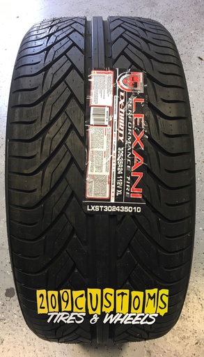 [LXST302235010] 265/35ZR22 LEXANI LX-THIRTY 102W XL M+S 320-A-A 45K+ ROAD HAZARD
