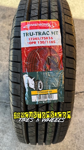 [1200046668] LT235/80R17 ARMSTRONG TRU-TRAC H/T 120/117R 10PLY M+S 65K+ROAD HAZARD