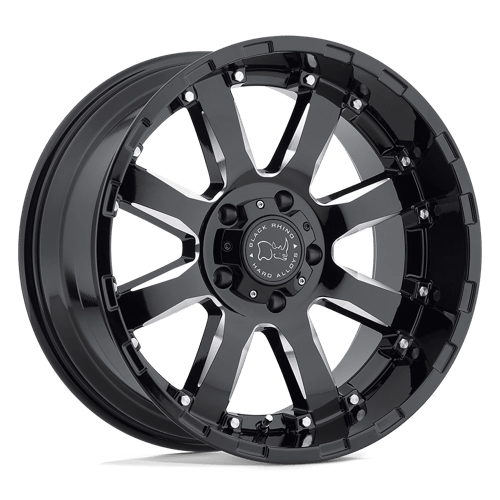 [2215SRA-48180B25] BR SIERA 22X11.5 8X180 -44 125 G-BLK MLD