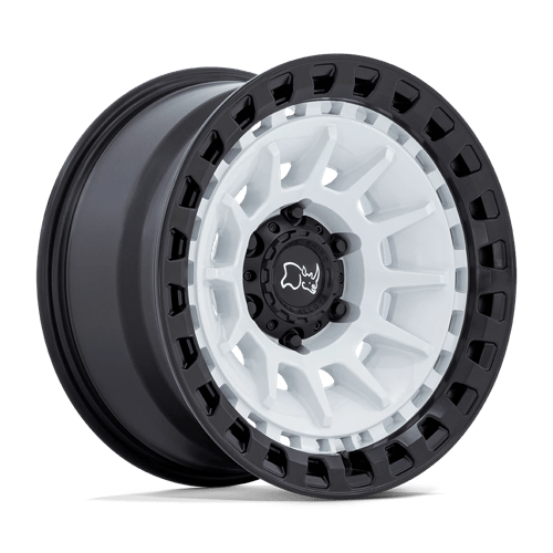 [BR009WM17856810N] BARRAGE 17X8.5 6X5.5 106 -10 G-WHT M-BLK