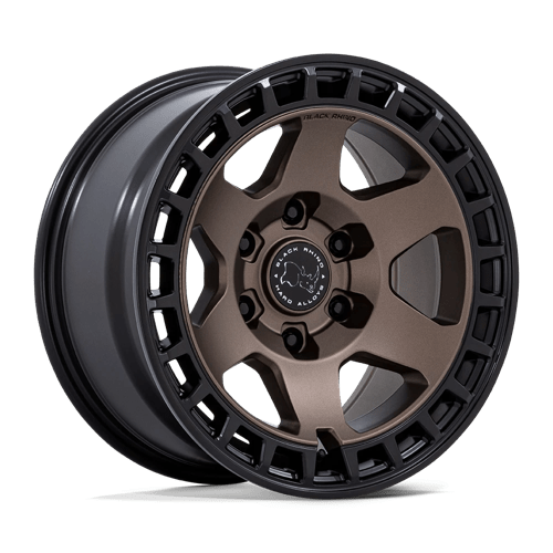[BR022ZB17856825] BAHARI 17X8.5 6X5.5 106 +25 B-BRNZ M-BLK