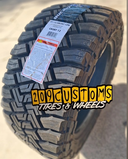 [CBSRT03] 33X12.50R17LT BUCKSHOT R/T 120Q 10PLY