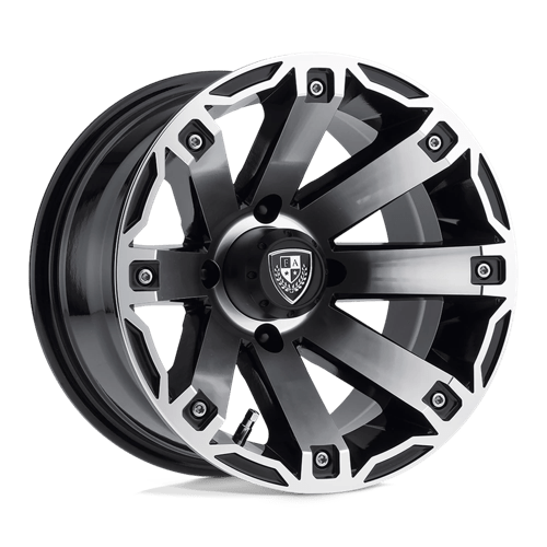 [FA-143-M] FA143 RAGE 12X7 4X4.0 MACH G-BLK -47MM