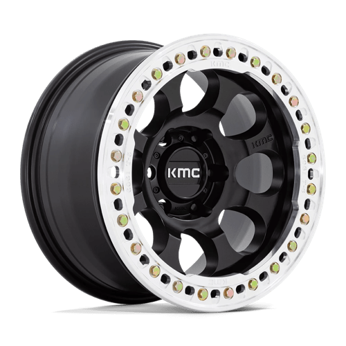 [KM237MD17856300] RIOT BL 17X8.5 6X135 SBLK-MC-RG +0