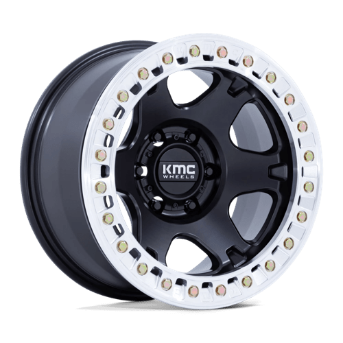 [KM238MD17908038N] VI BL 17X9 8X6.5 125 -38 S-BLK MACH