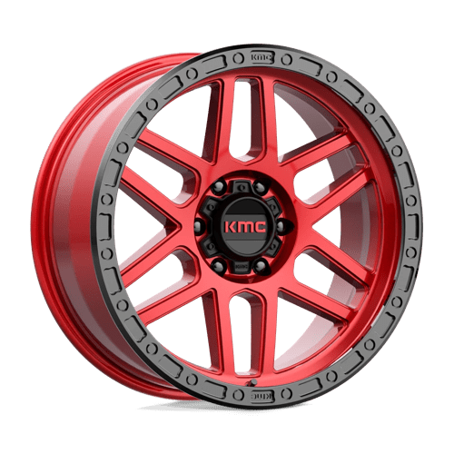 [KM54478568900] KM544 17X8.5 6X5.5 C-RED BLK-LP 00MM