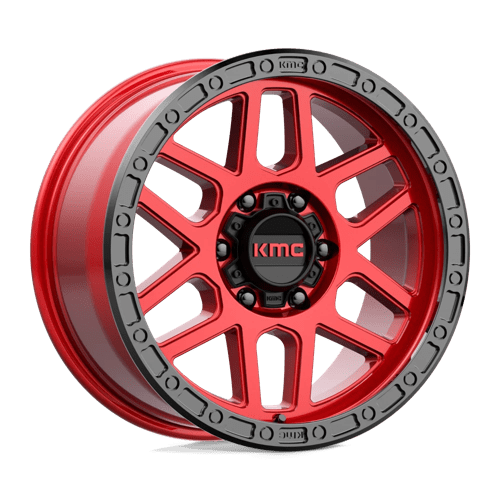 [KM54489068918] KM544 18X9 6X5.5 C-RED BLK-LP 18MM