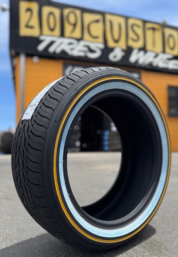 [03080931] 235/55R17 VOGUE VOGUE CUSTOM BUILT RADIAL VIII 99H SL GOLD/WHITE 60K