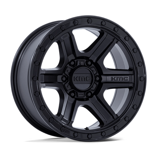 [KM551MB17856310N] OUTRUN 17X8.5 6X135 87 -10 MBLK GBLK-LP